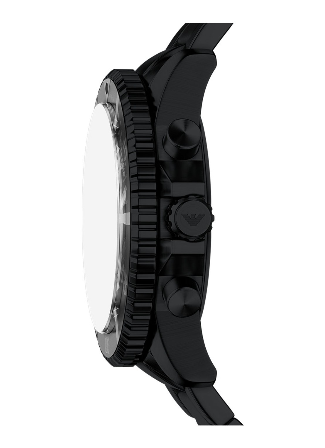 Armani Horloge AR11784 - detail 2 zwart