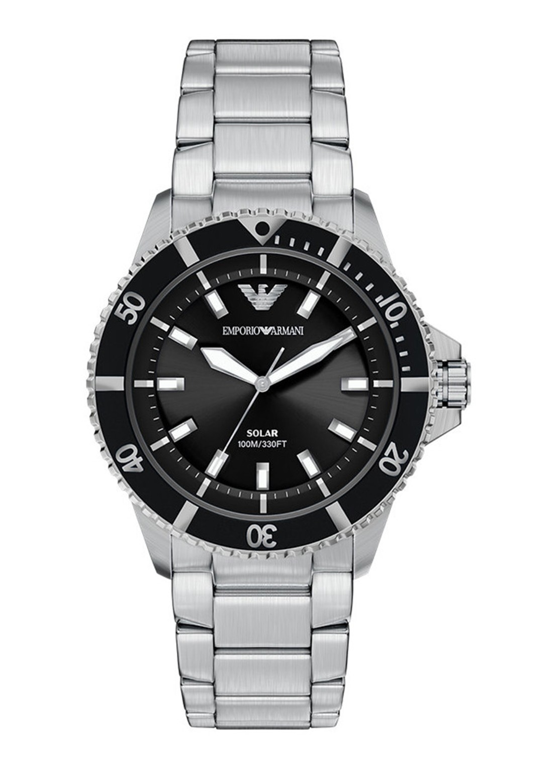 Armani Horloge AR11787 - voorkant zilver