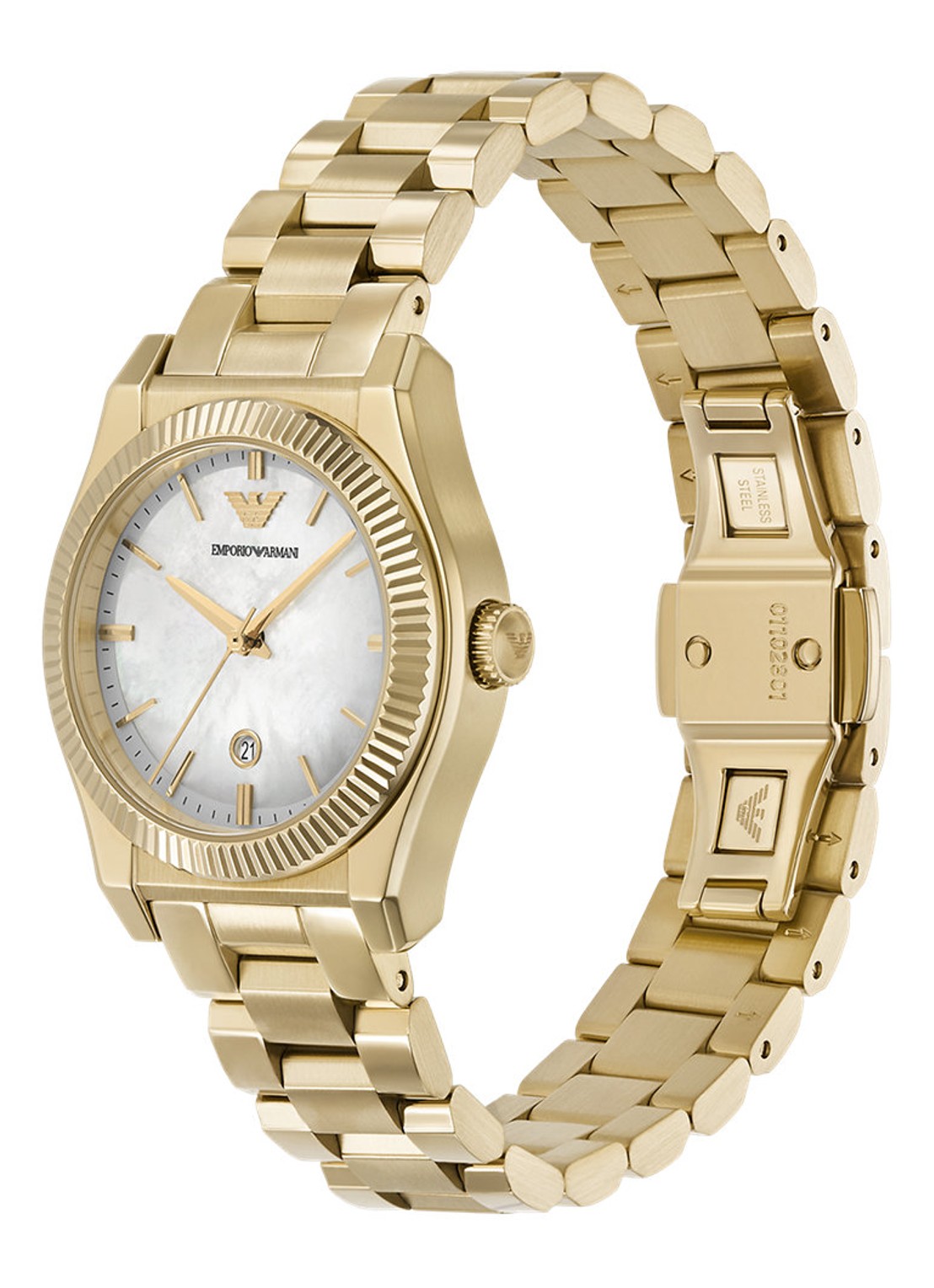 Armani Horloge AR11793 - detail 3 goud