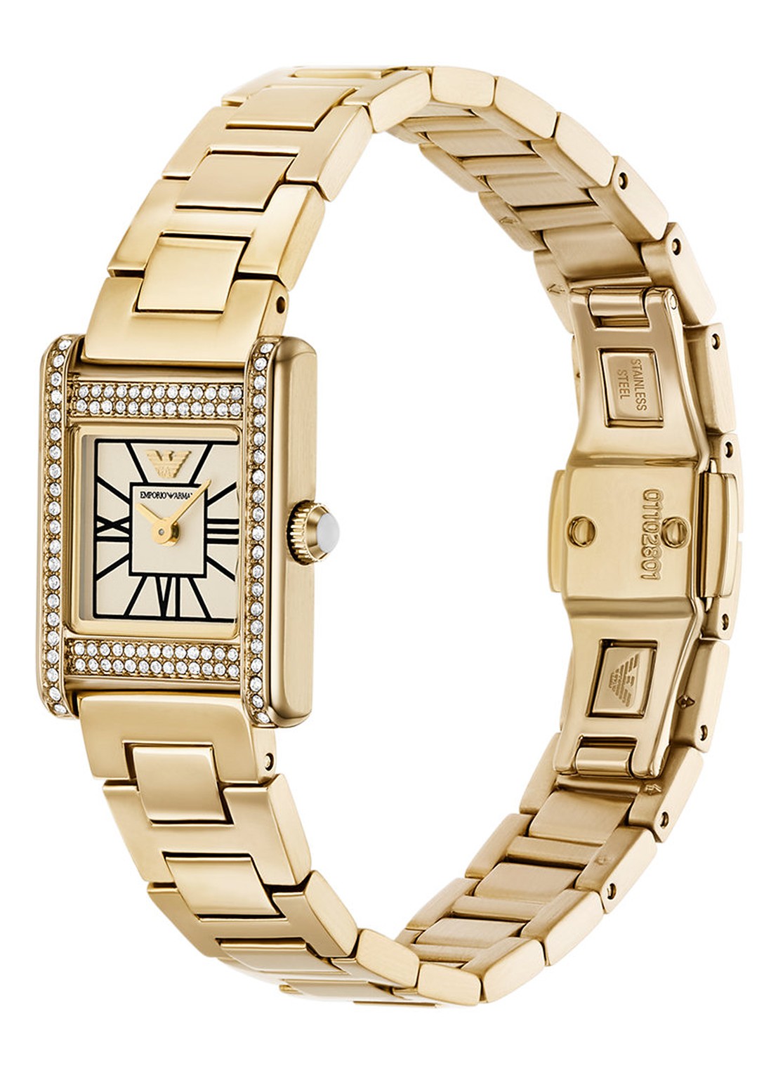 Armani Horloge AR11795 - detail 3 goud