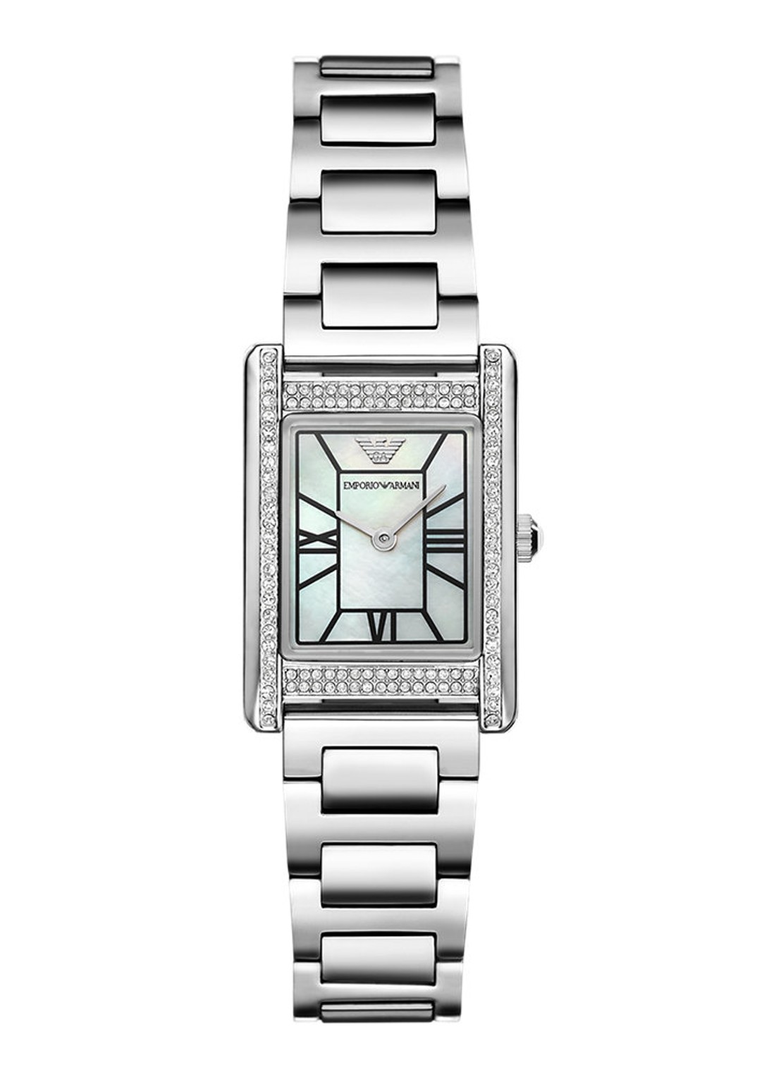 Armani Horloge AR11796 - voorkant zilver
