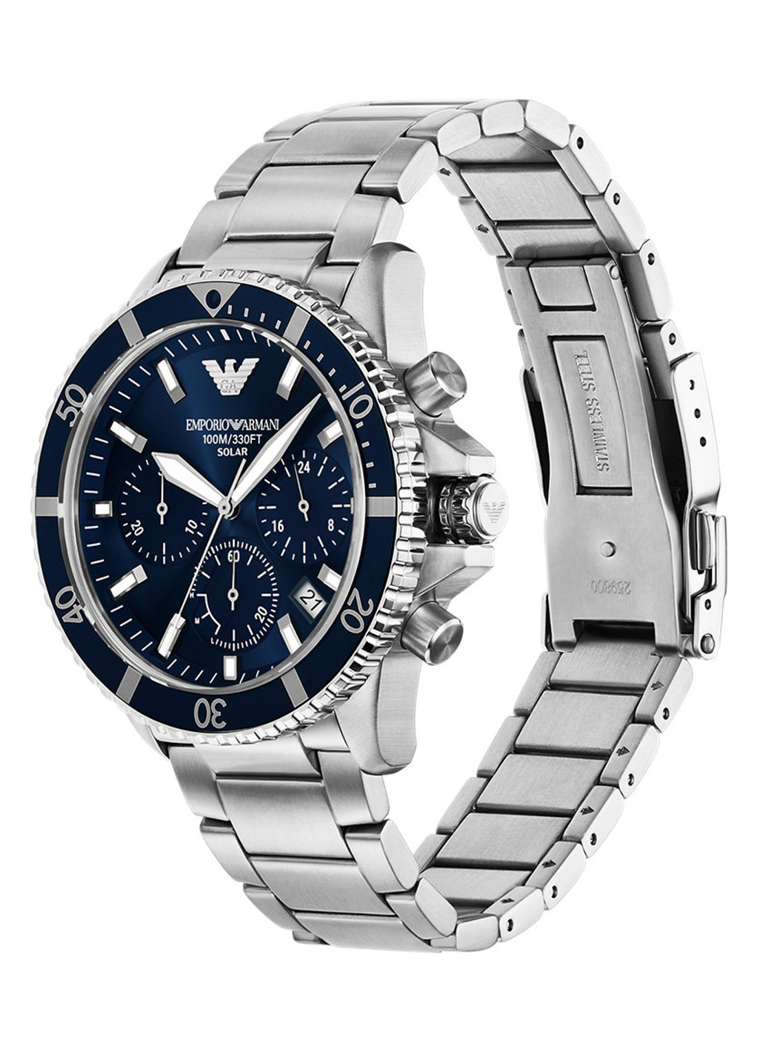 Armani Horloge AR11798 - detail 4 zilver