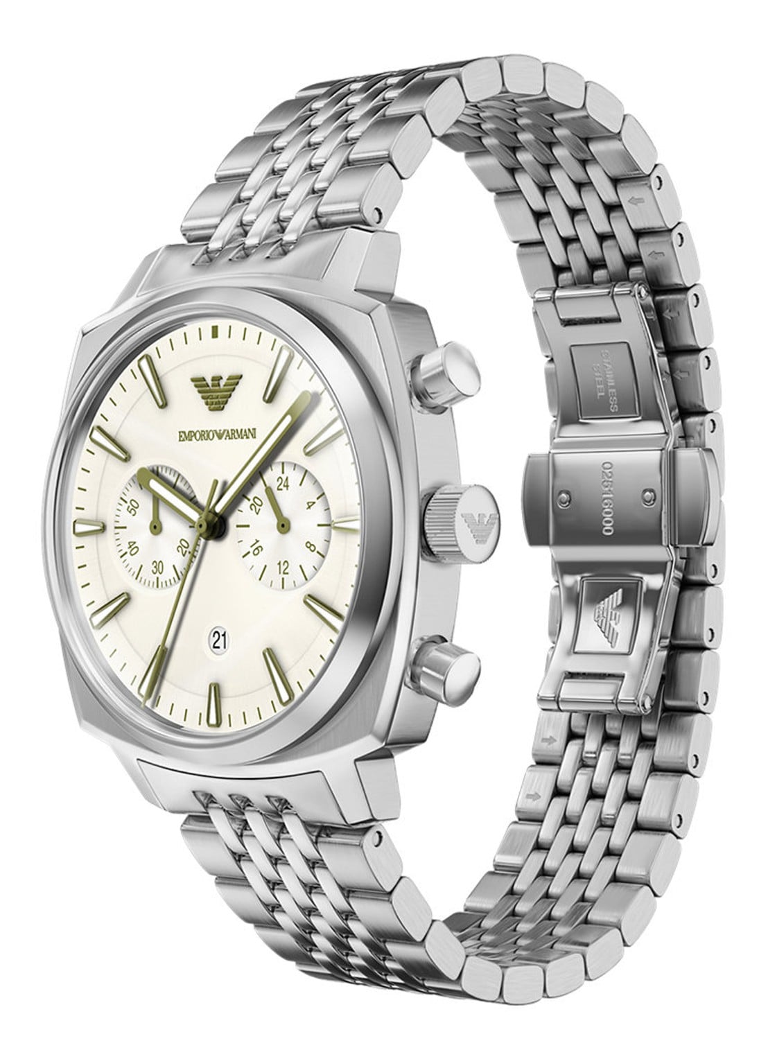 Armani Horloge AR11800 - detail 4 zilver