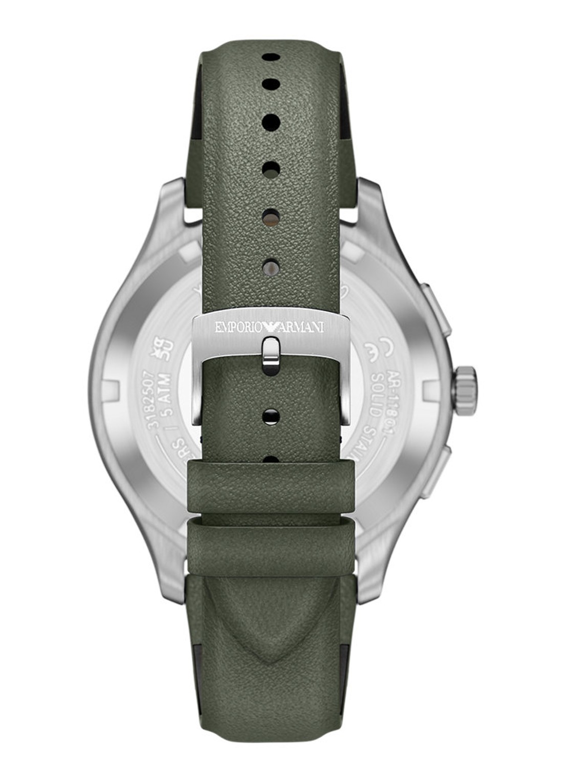 Armani Horloge AR11801 - detail 2 zilver