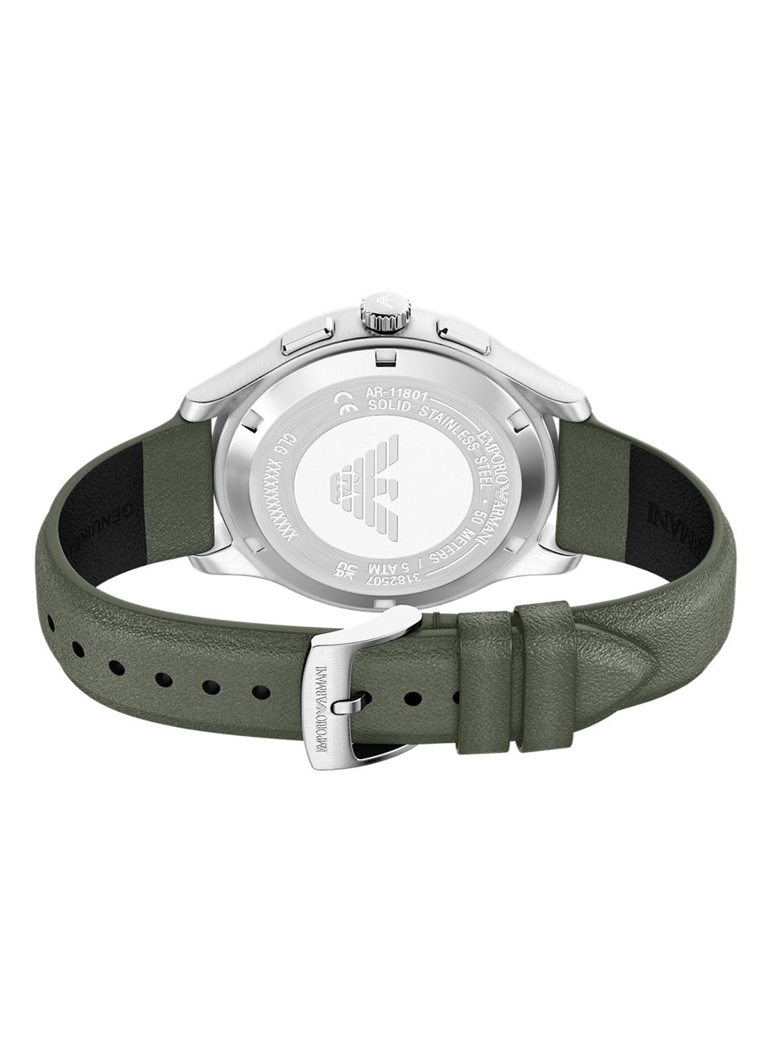 Armani Horloge AR11801 - detail 4 zilver