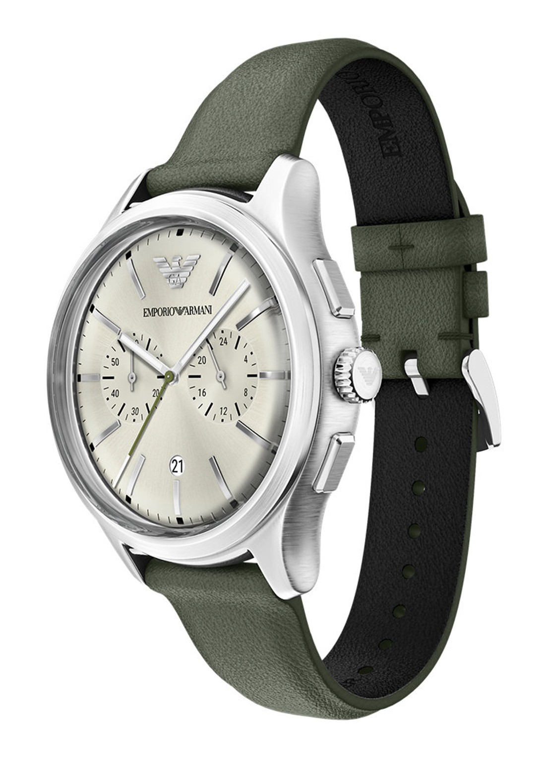 Armani Horloge AR11801 - detail 5 zilver