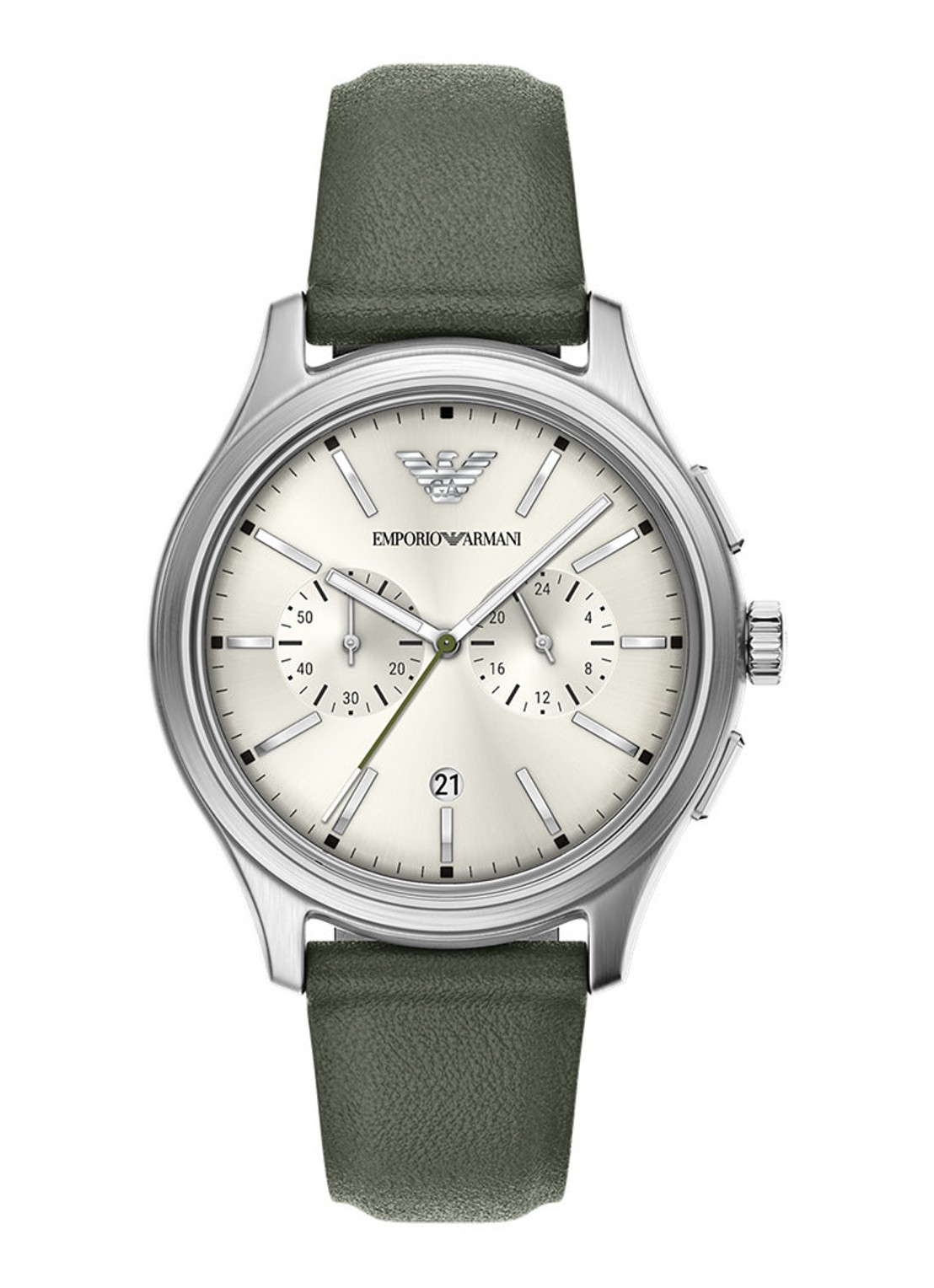 Armani Horloge AR11801 - voorkant zilver