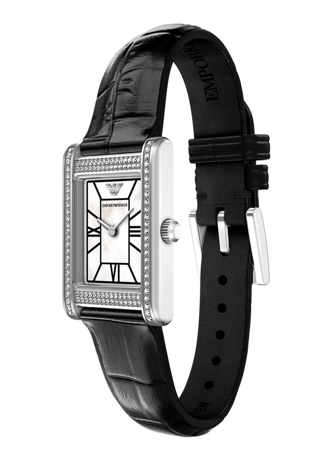 Armani Horloge AR11803 - detail 4 zilver