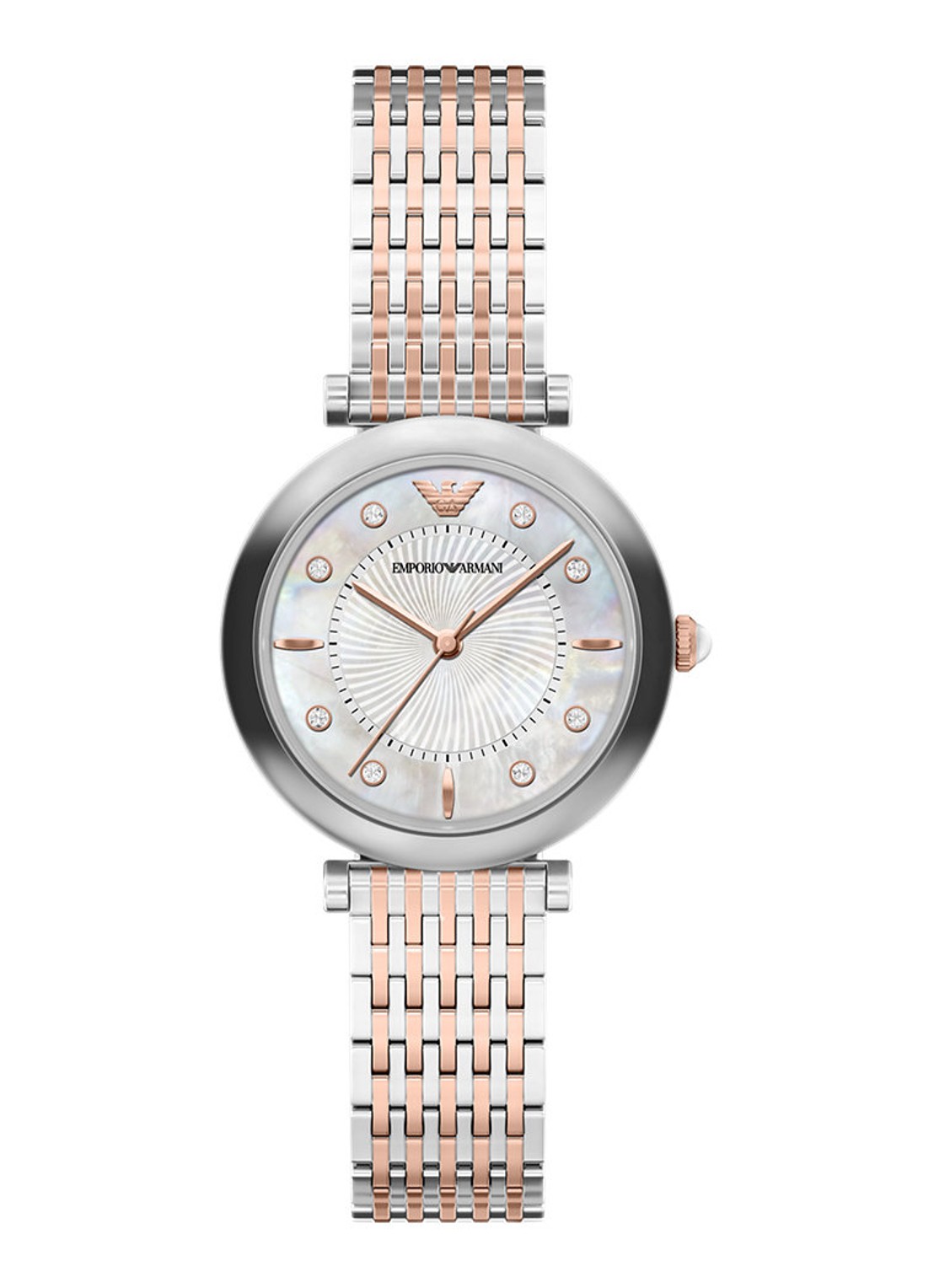 Armani Horloge AR11808 - voorkant 6 zilver