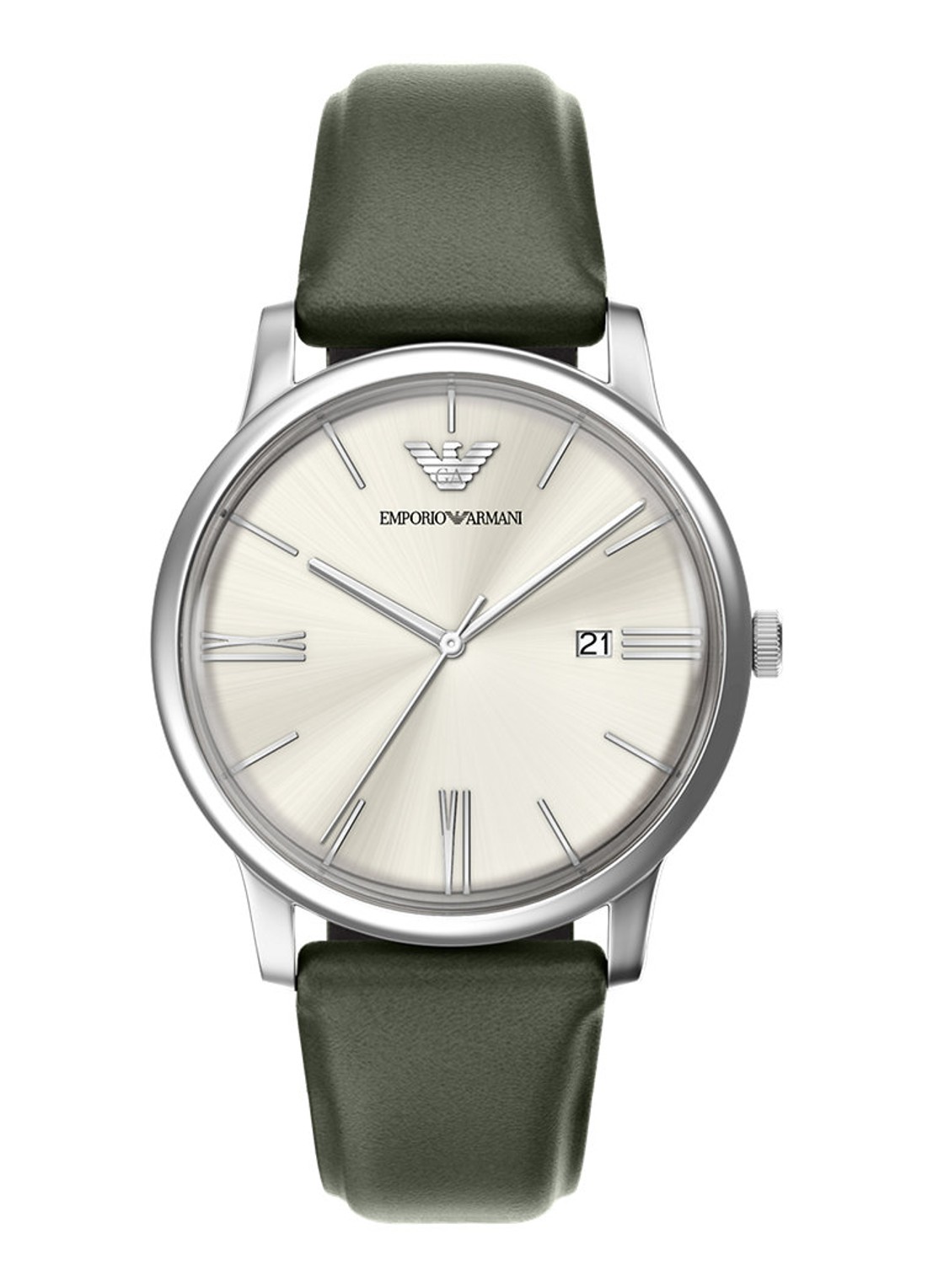 Armani Horloge AR11811 - voorkant zilver