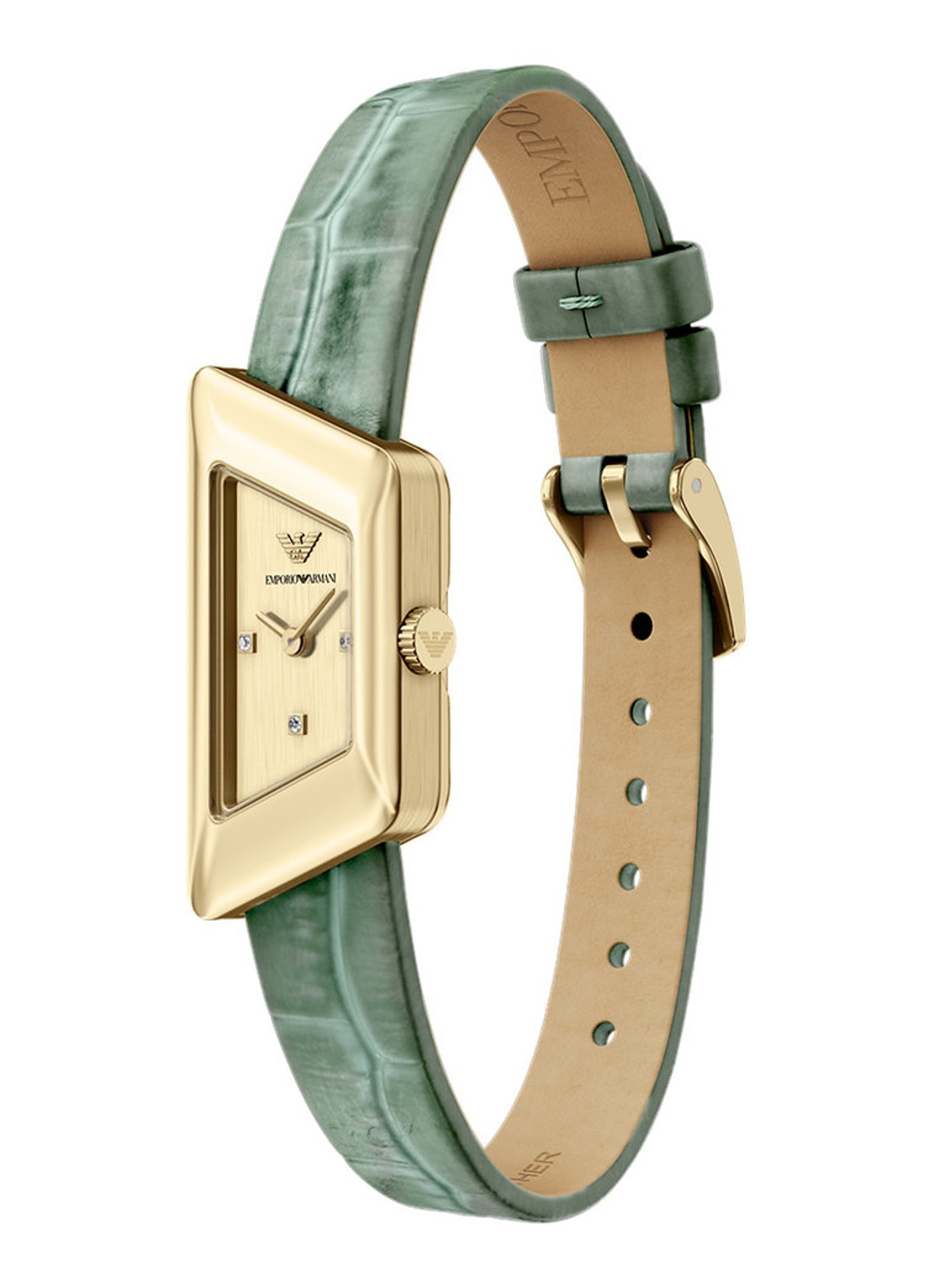 Armani Horloge AR11817 - detail 4 goud