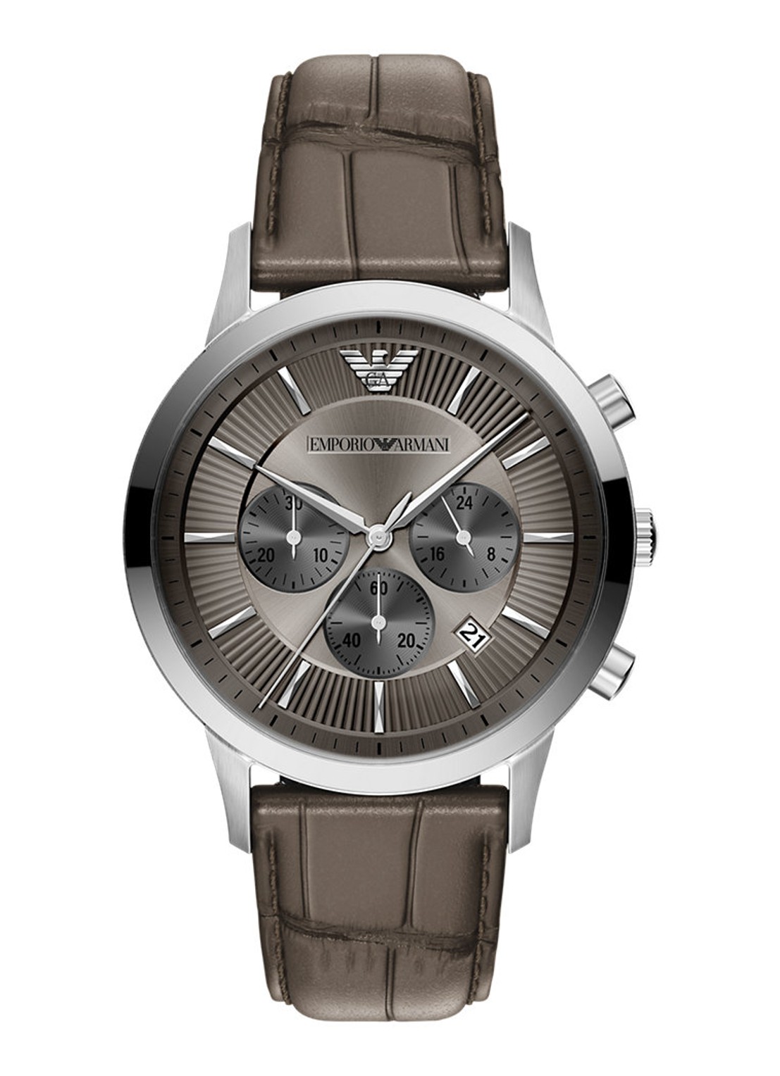 Armani Horloge AR11821 - voorkant zilver