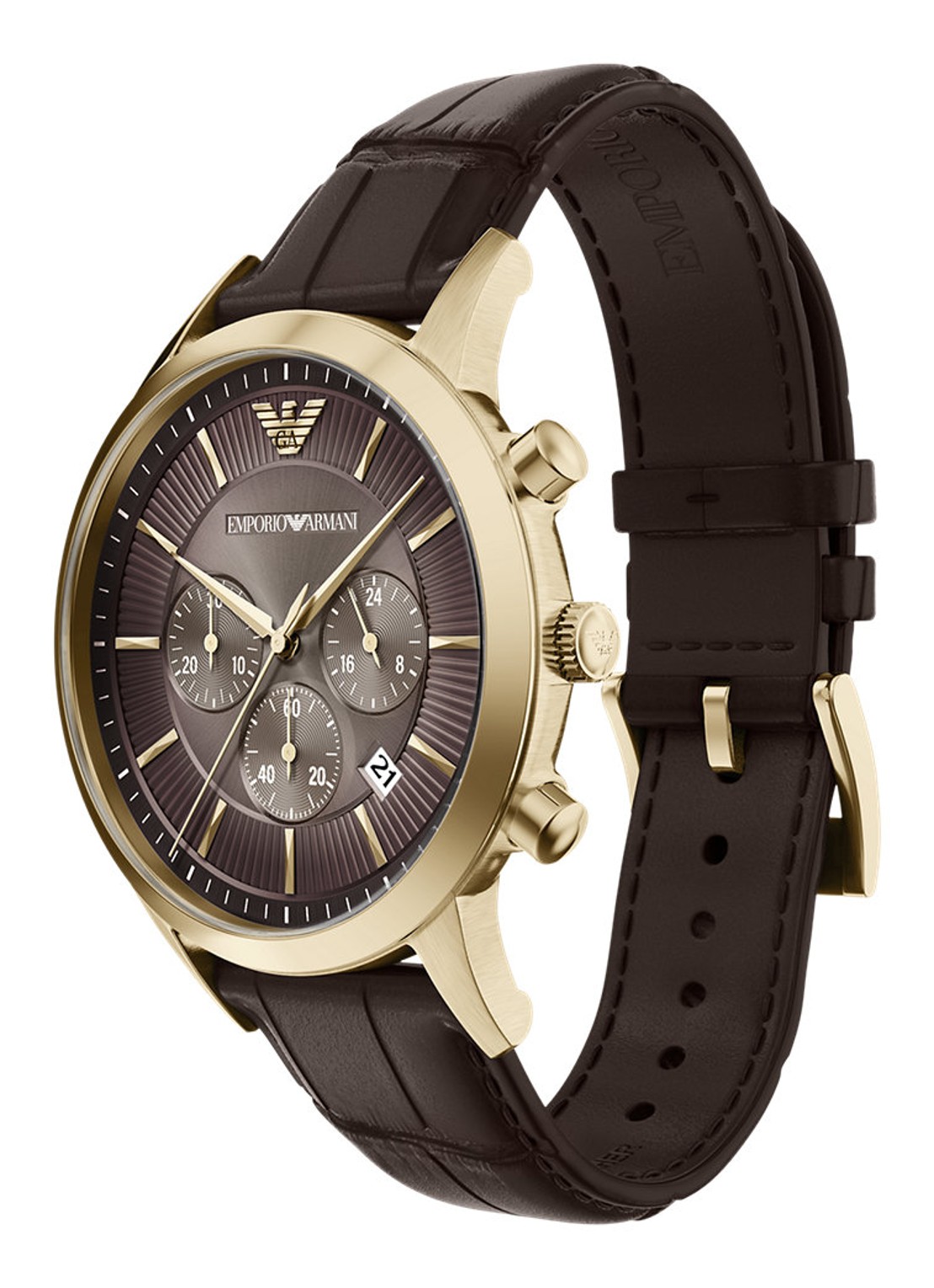 Armani Horloge AR11822 - detail 5 goud