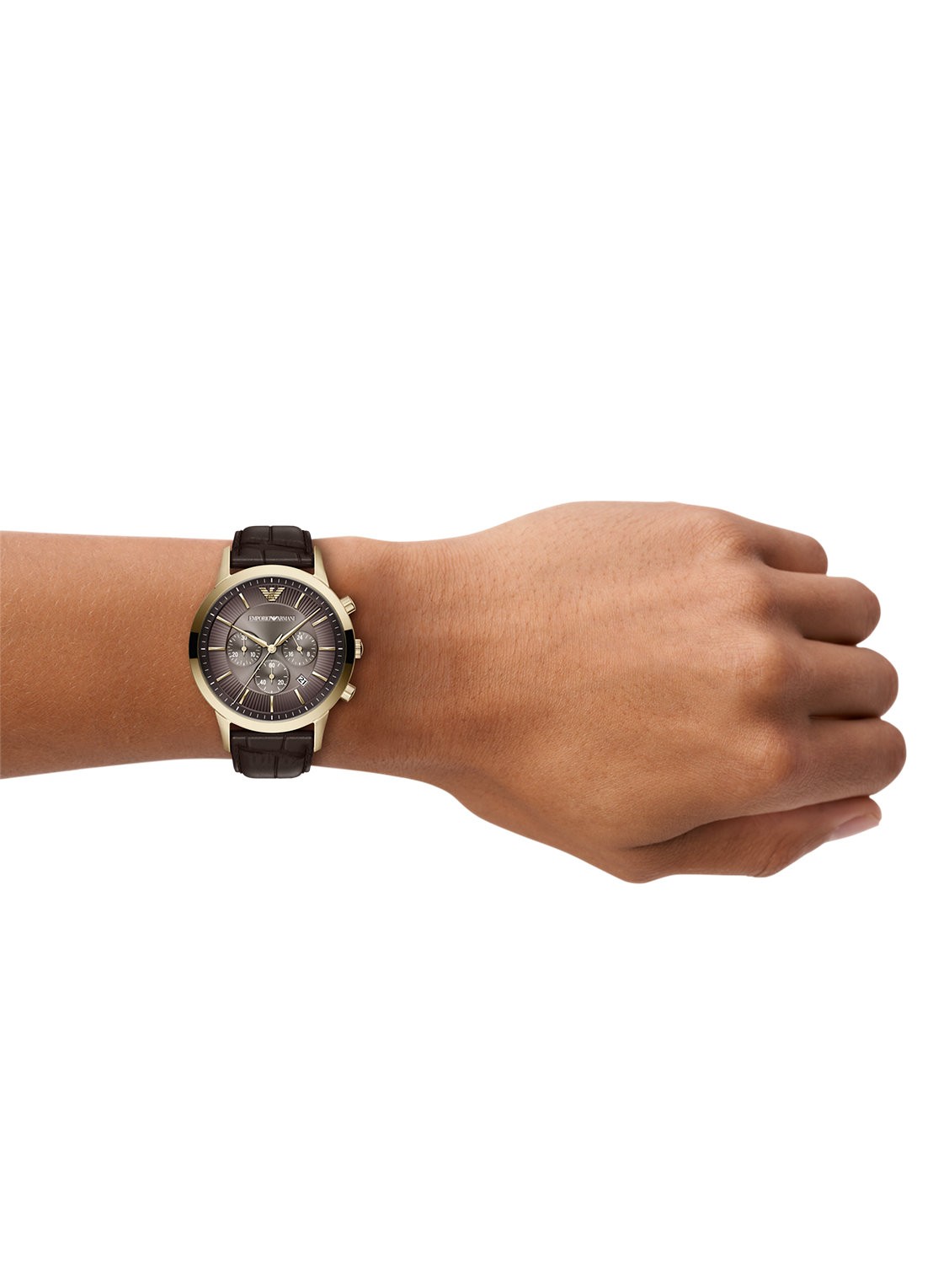 Armani Horloge AR11822 - detail 6 goud