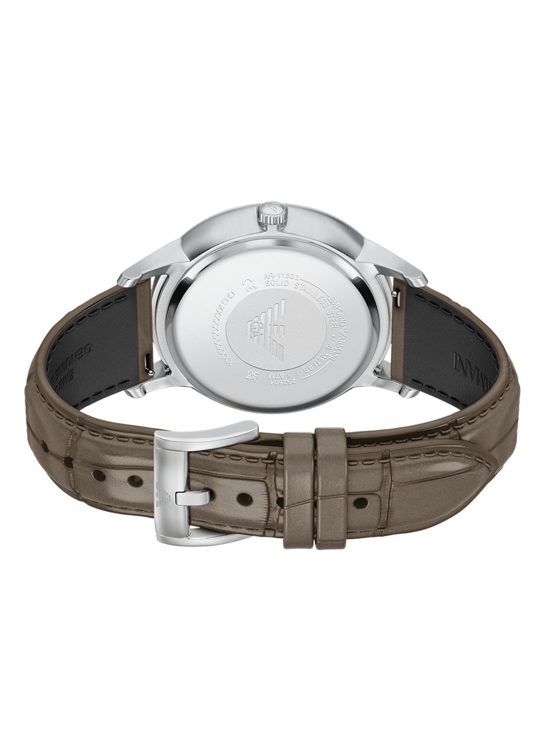 Armani Horloge AR11823 - detail 4 zilver