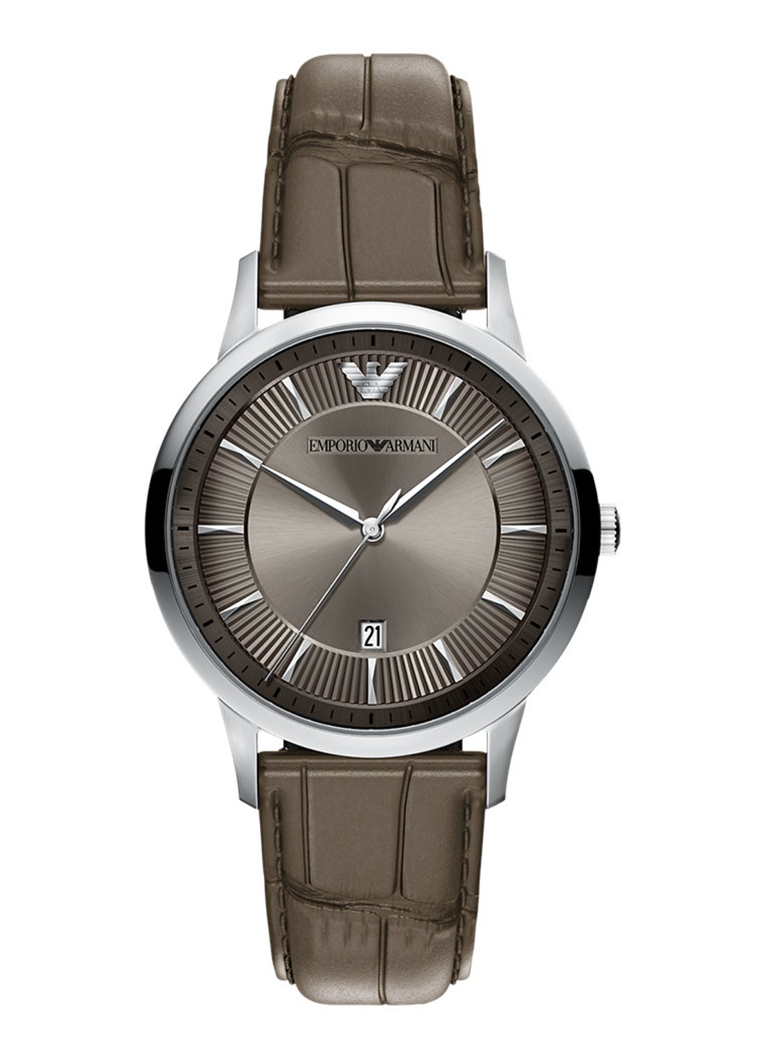 Armani Horloge AR11823 - voorkant zilver