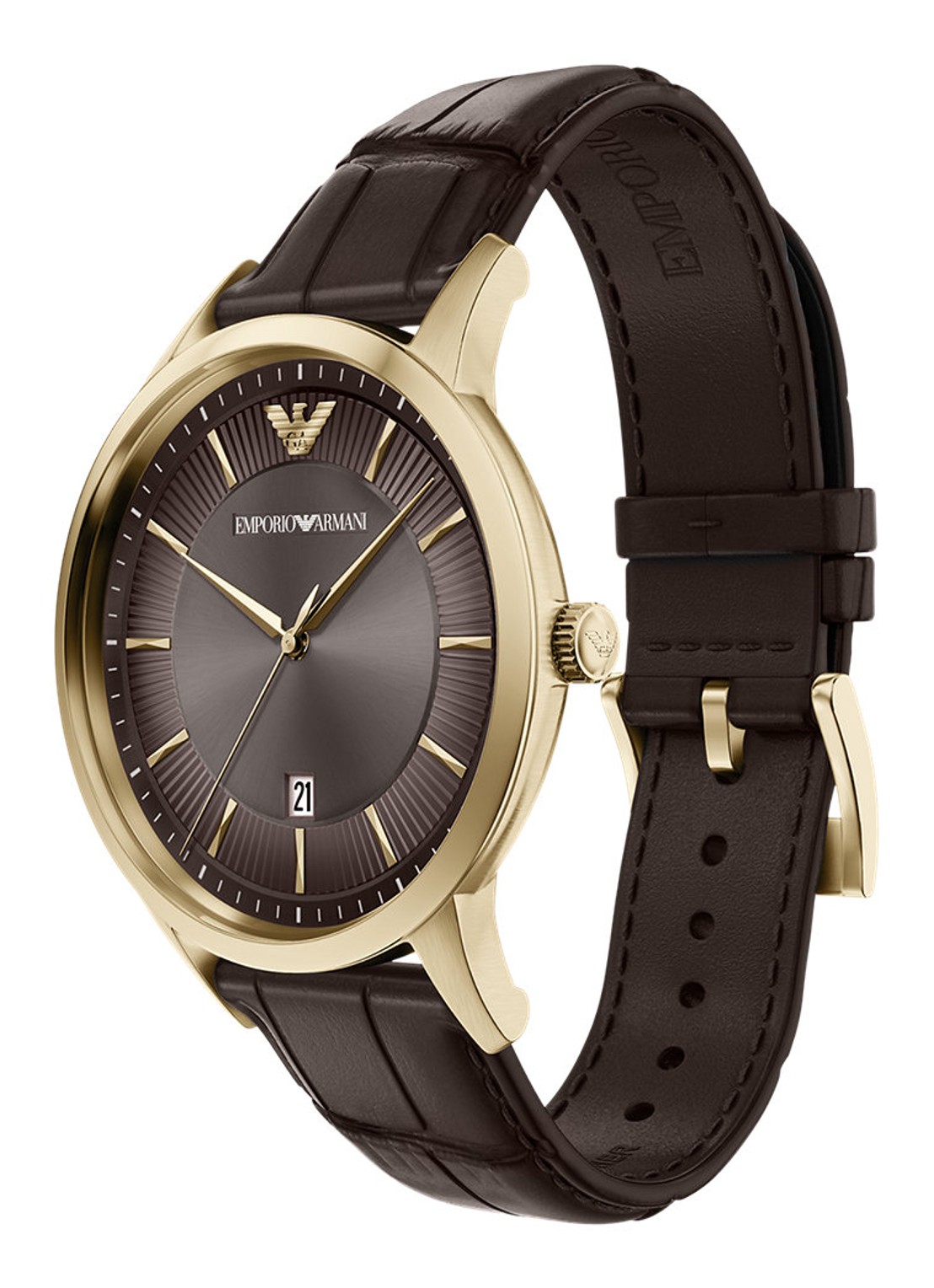 Armani Horloge AR11824 - detail 4 goud