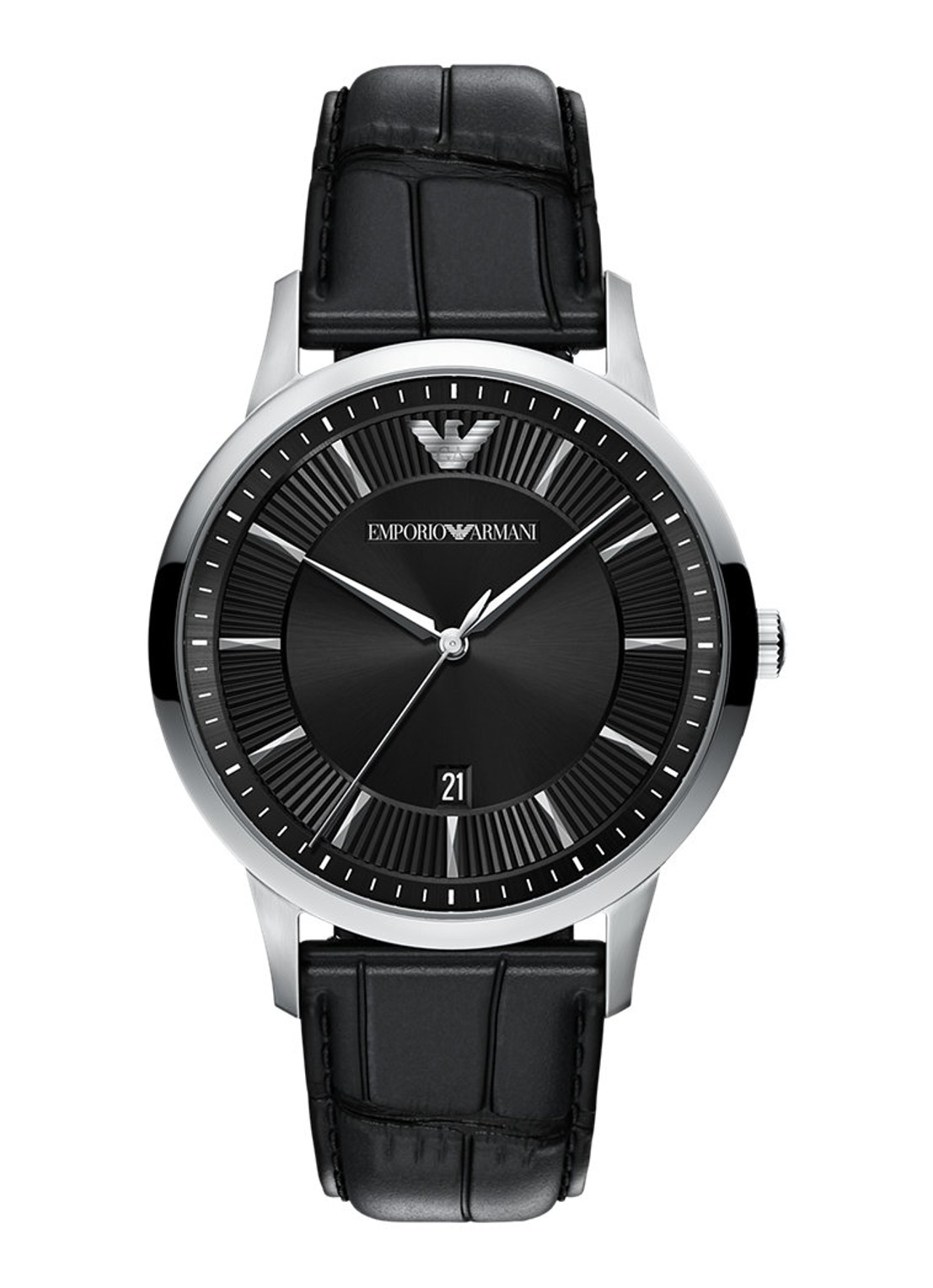 Armani Horloge AR11826 - voorkant 6 zilver