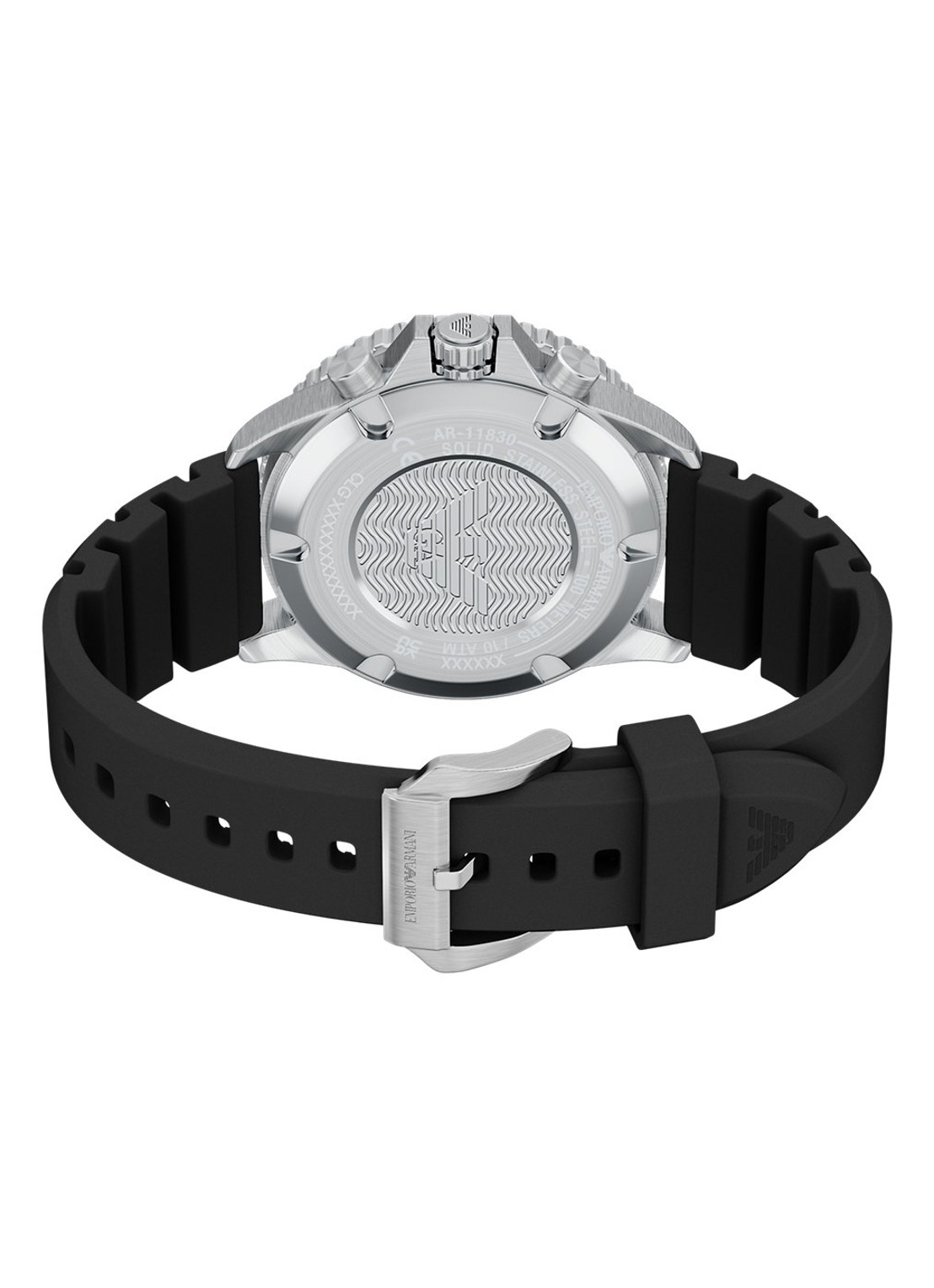 Armani Horloge AR11830 - detail 5 zilver