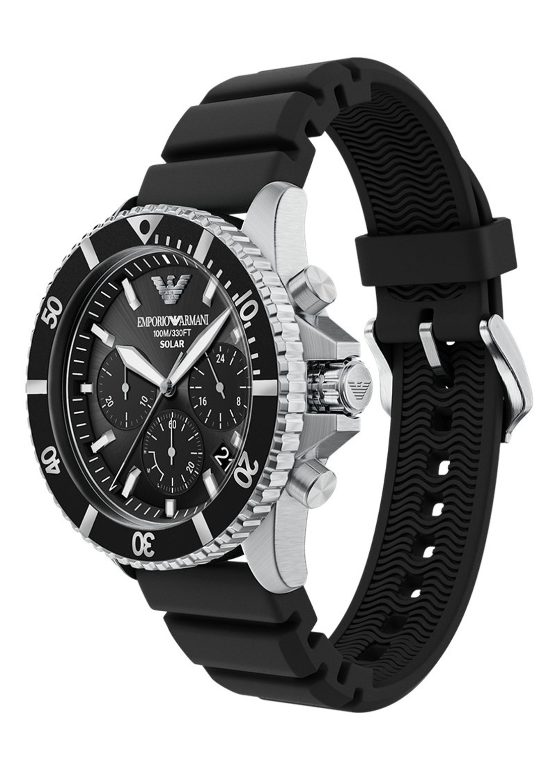 Armani Horloge AR11830 - detail 6 zilver