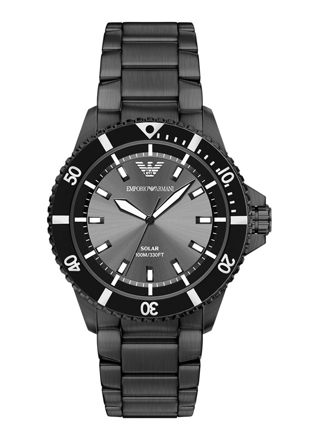 Armani Horloge AR11831 - voorkant zwart