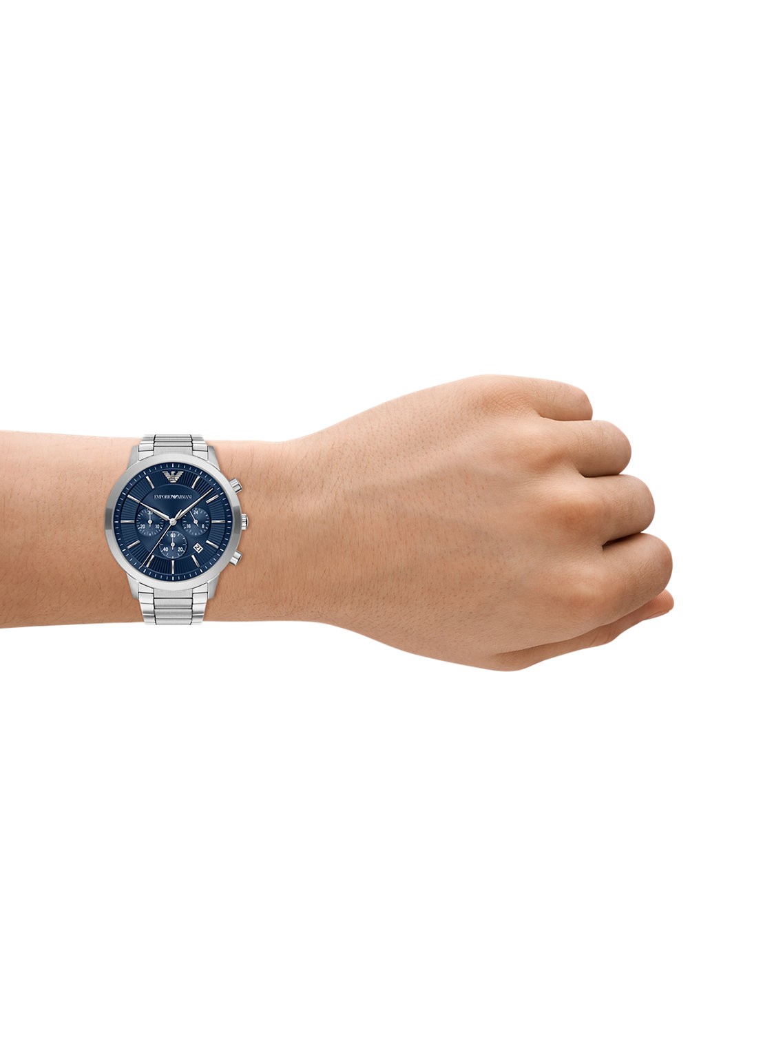 Armani Horloge AR11836 - detail 5 zilver