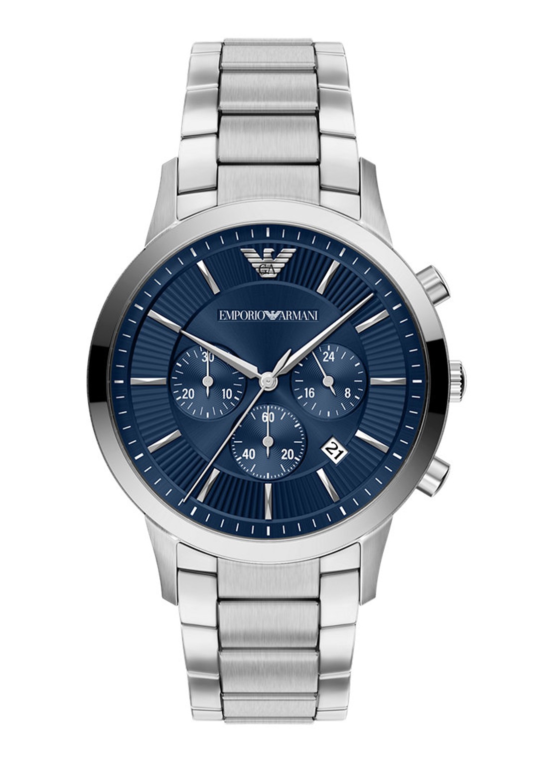 Armani Horloge AR11836 - voorkant 6 zilver
