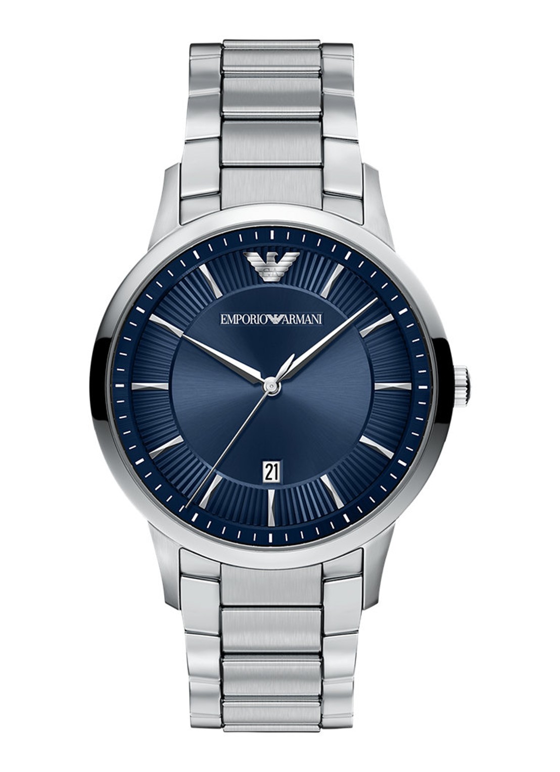 Armani Horloge AR11837 - voorkant 6 zilver
