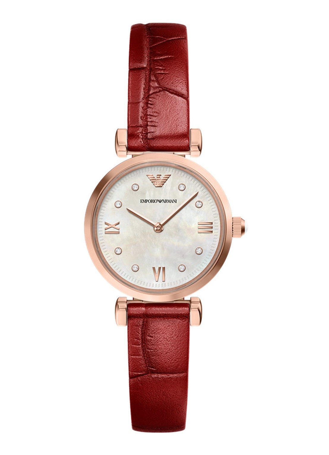 Armani Horloge AR11840 - voorkant roségoud