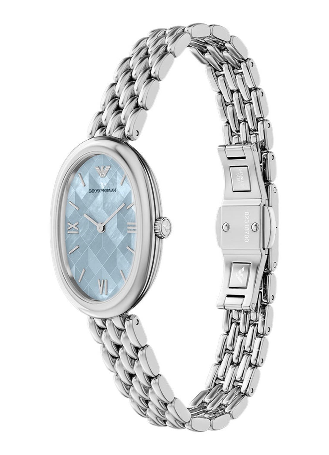 Armani Horloge AR11841 - detail 4 zilver