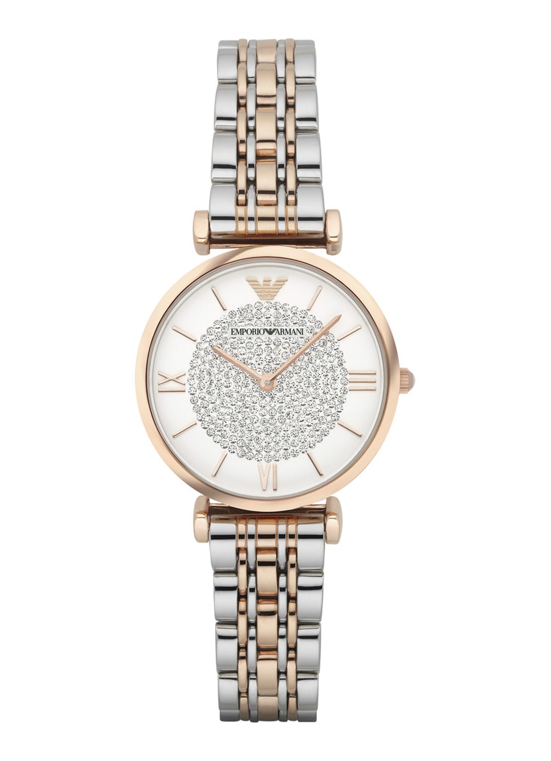 Armani Horloge AR1926 - voorkant roségoud