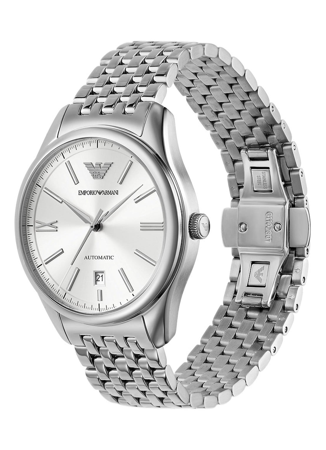 Armani Horloge AR60076 - detail 3 zilver