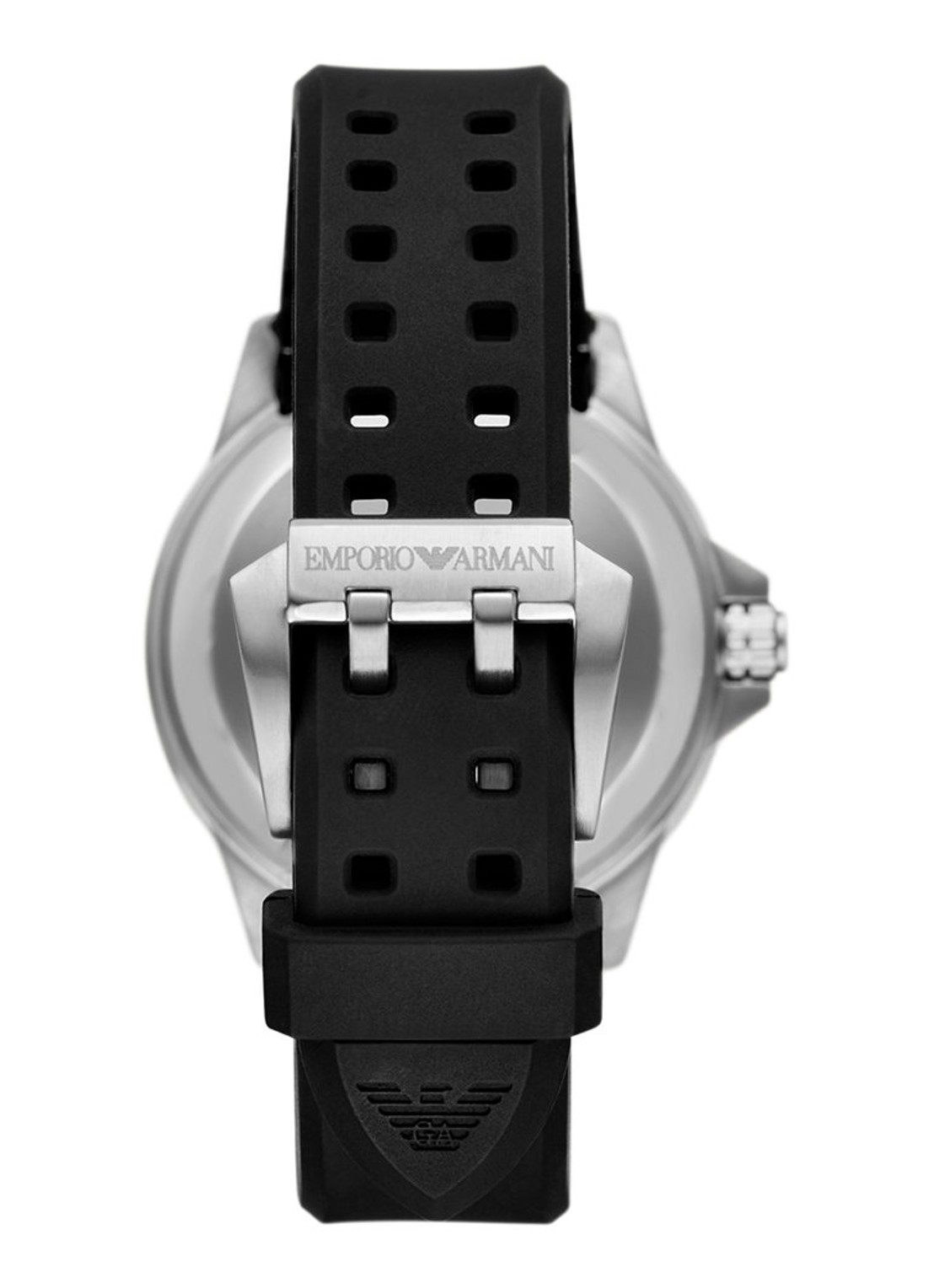 Armani Horloge AR60086 - detail zilver