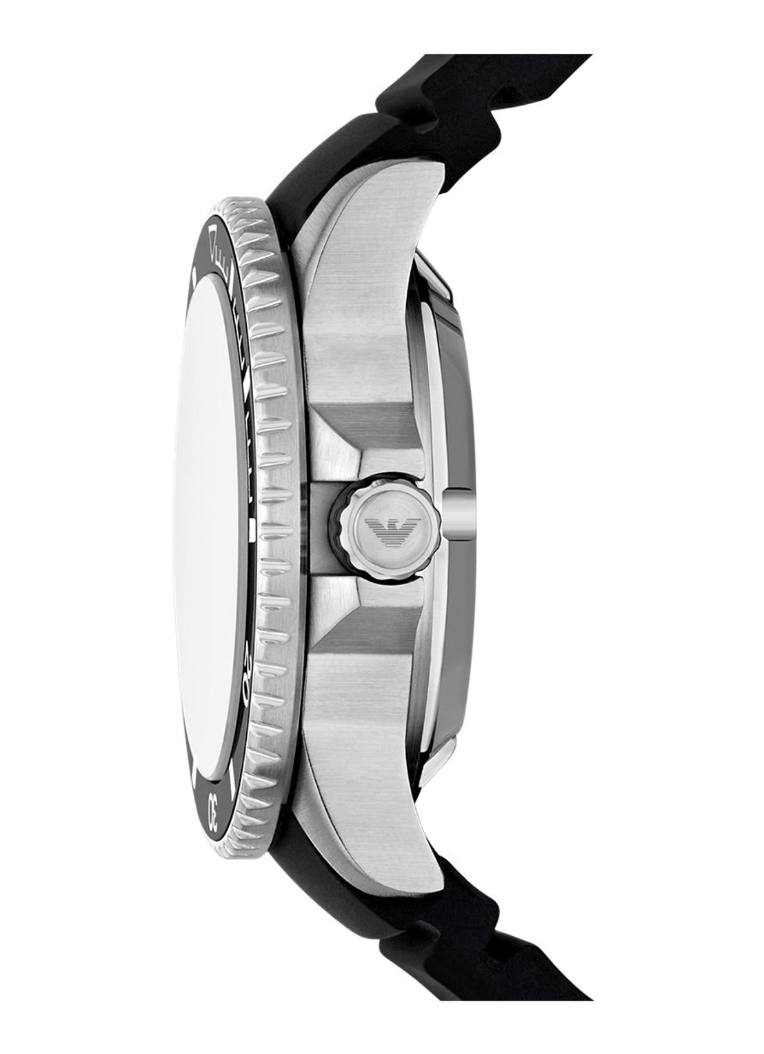Armani Horloge AR60086 - detail 2 zilver