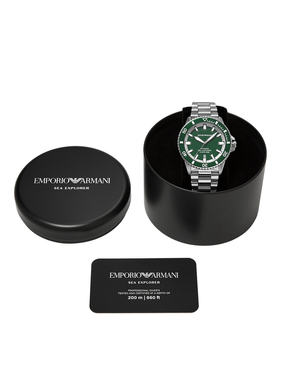 Armani Horloge AR60088 - detail 4 zilver