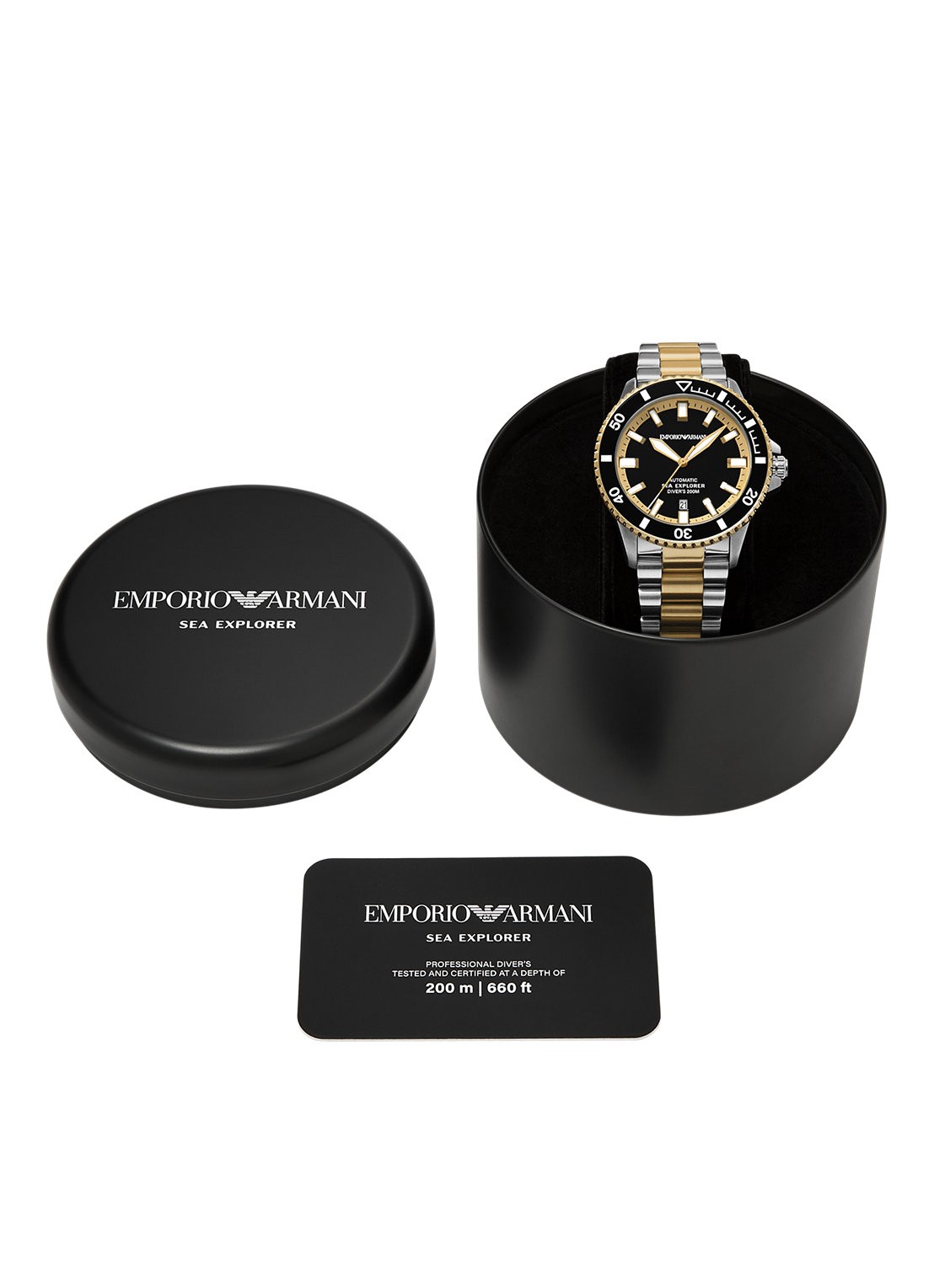 Armani Horloge AR60089 - detail 4 zilver