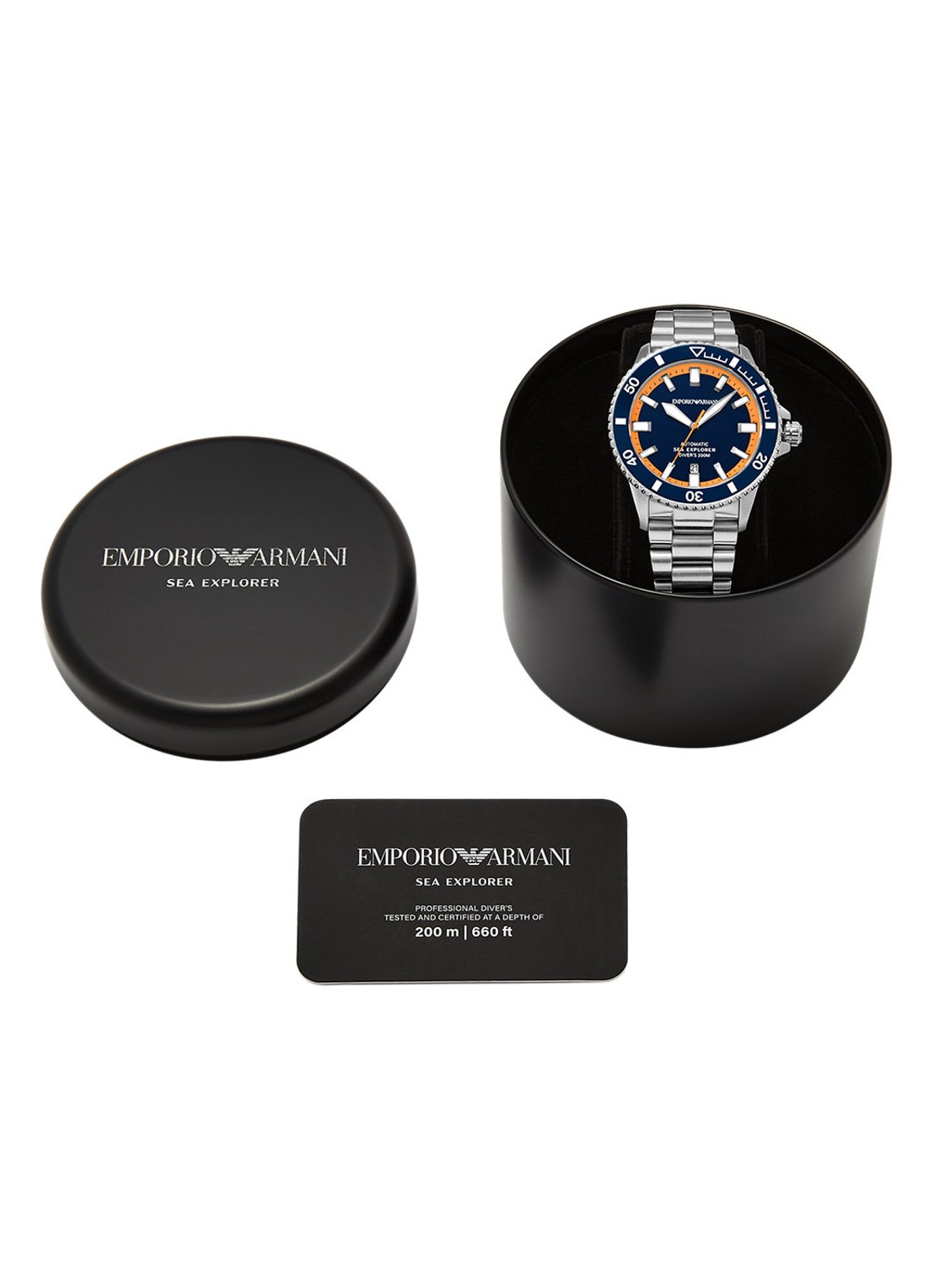 Armani Horloge AR60090 - detail 3 zilver