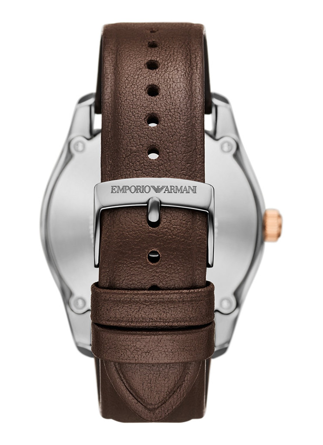 Armani Horloge AR60094 - detail zilver