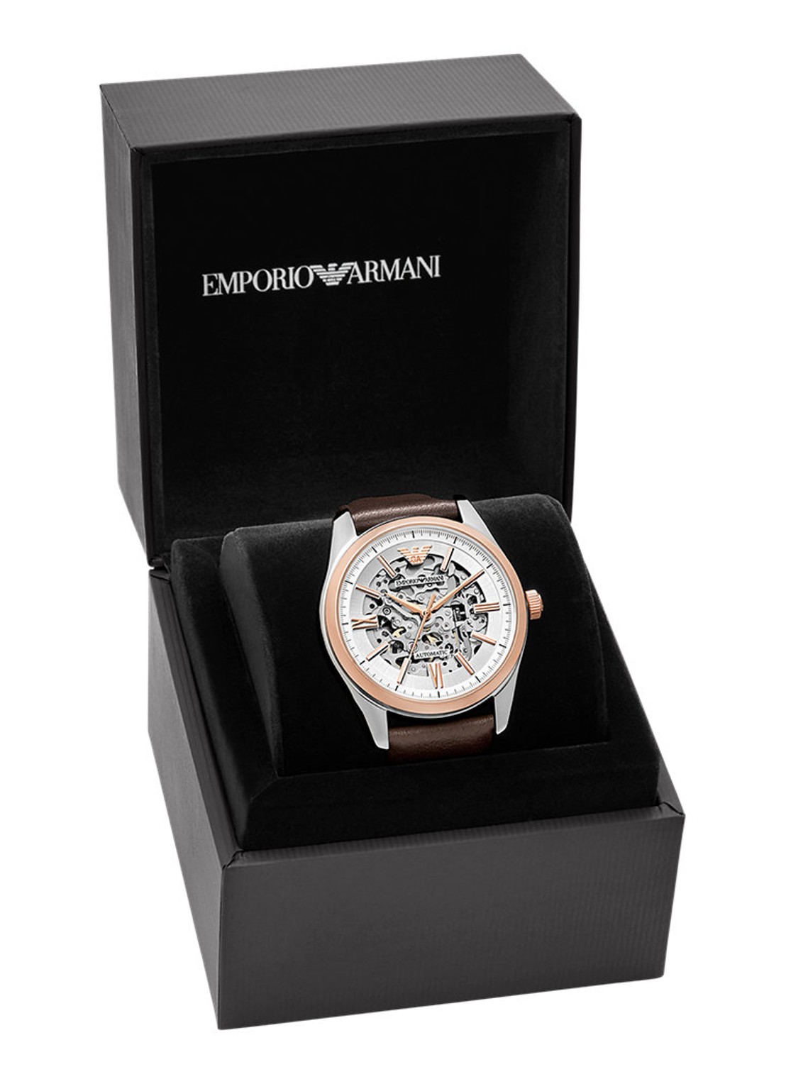 Armani Horloge AR60094 - detail 3 zilver