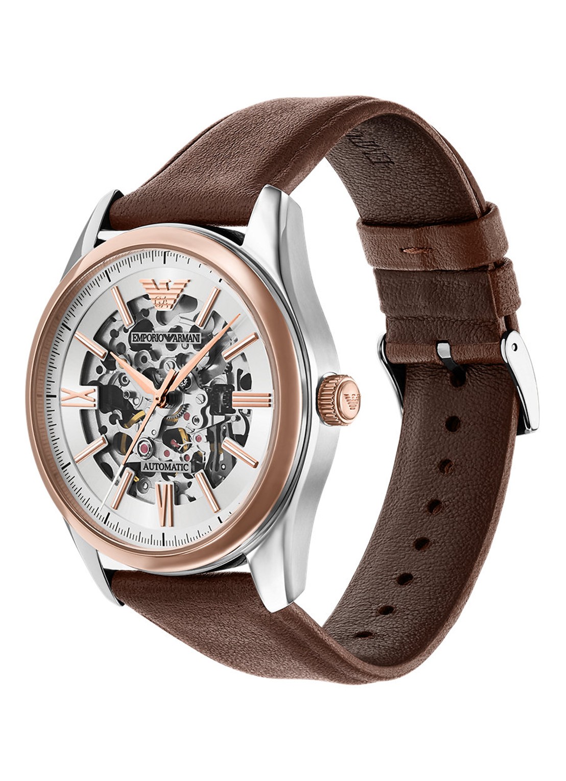 Armani Horloge AR60094 - detail 5 zilver