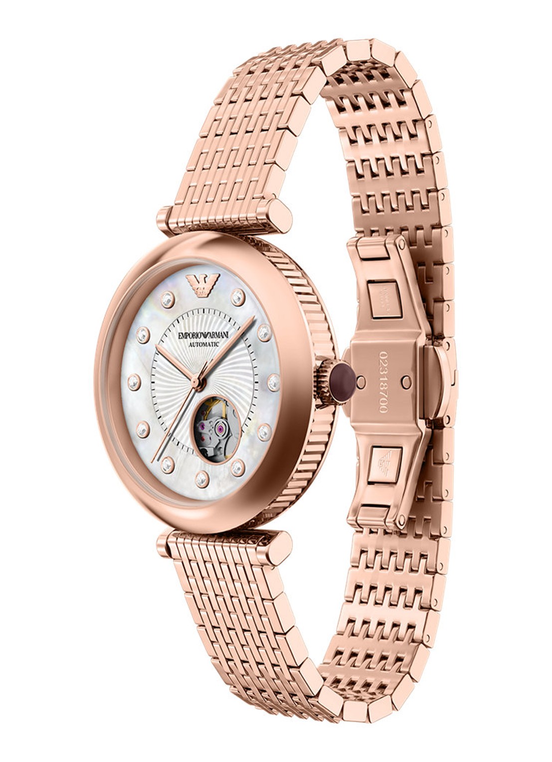Armani Horloge AR60096 - detail 5 roségoud