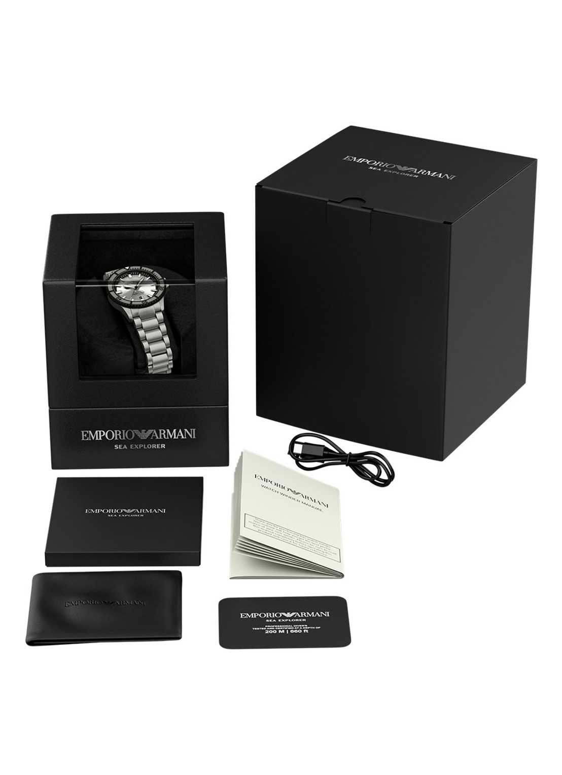 Armani Horloge AR60099 - Limited Edition - detail 5 grijs