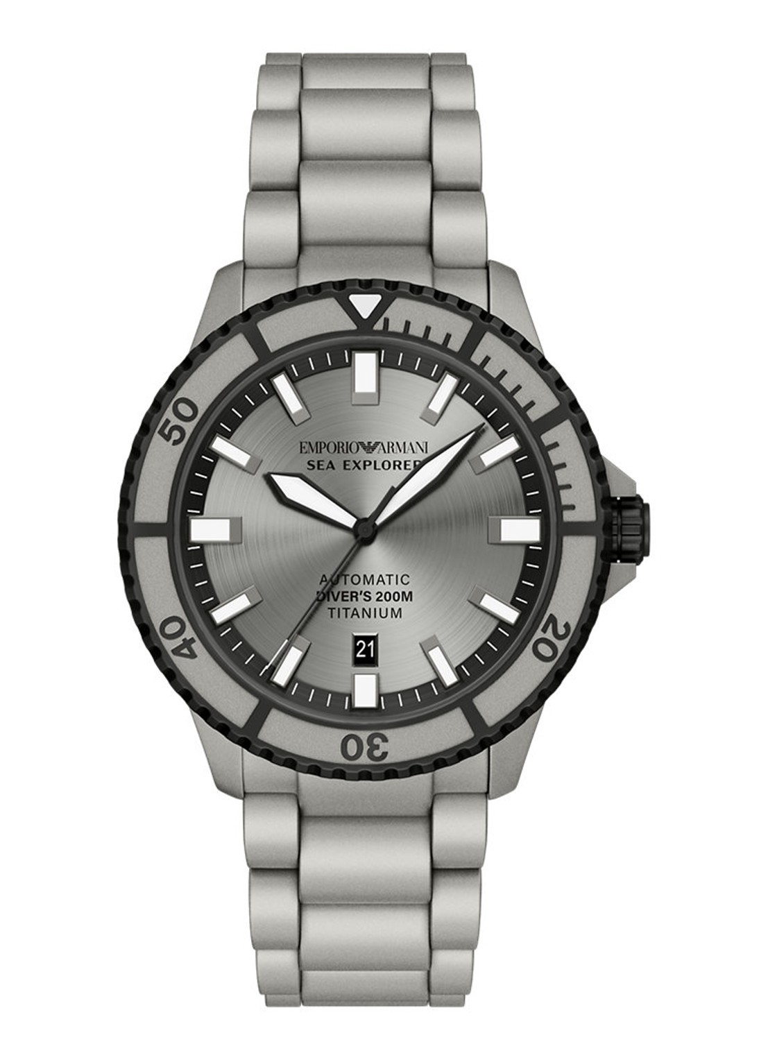 Armani Horloge AR60099 - Limited Edition - voorkant grijs