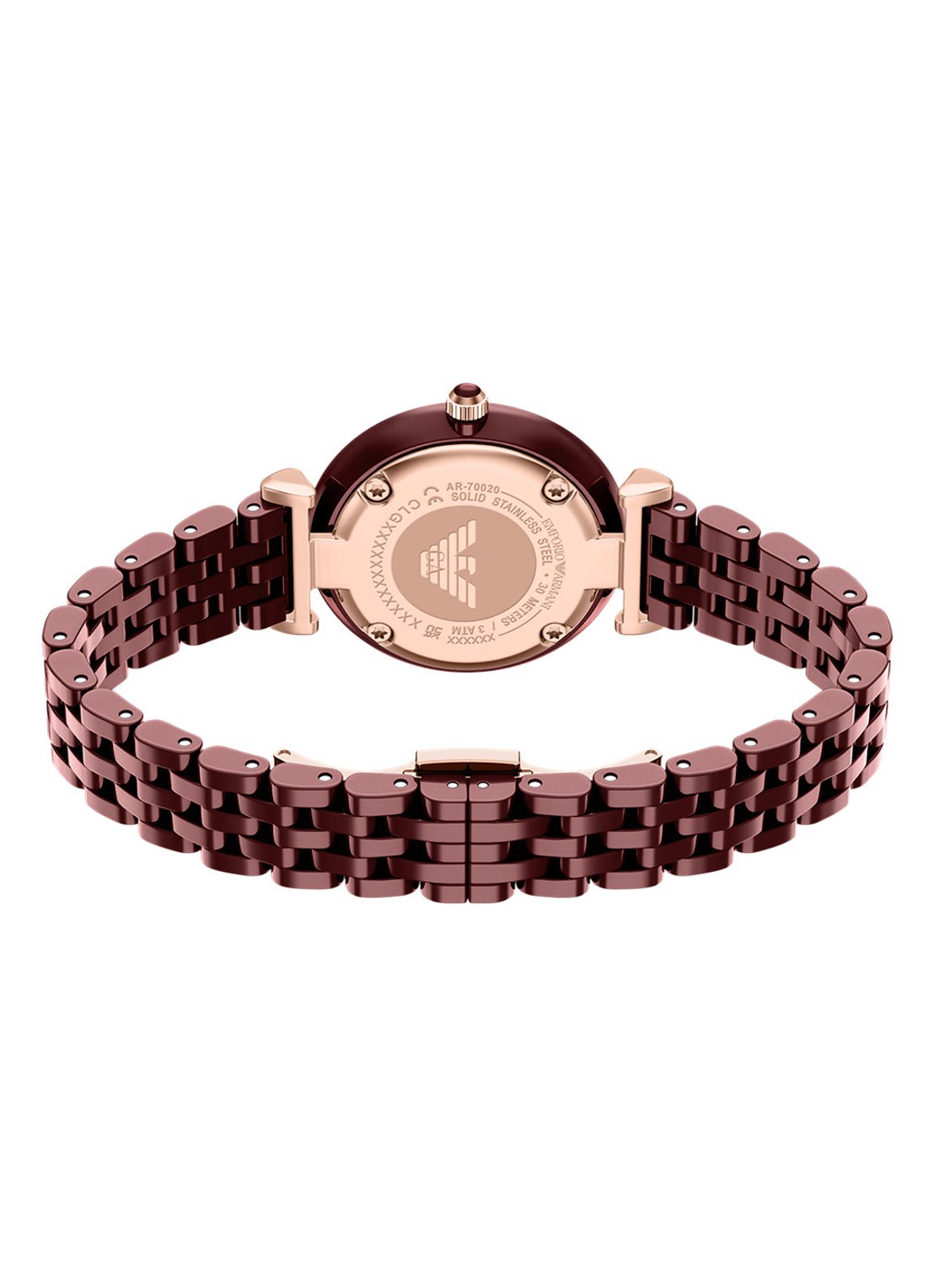 Armani Horloge AR70020 - detail 3 roségoud