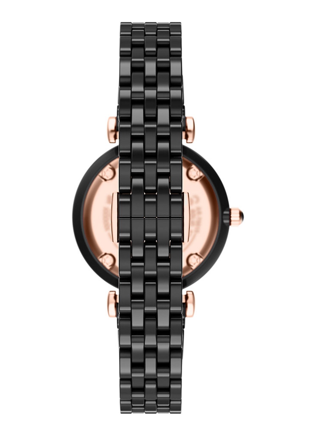 Armani Horloge AR70021 - detail zwart