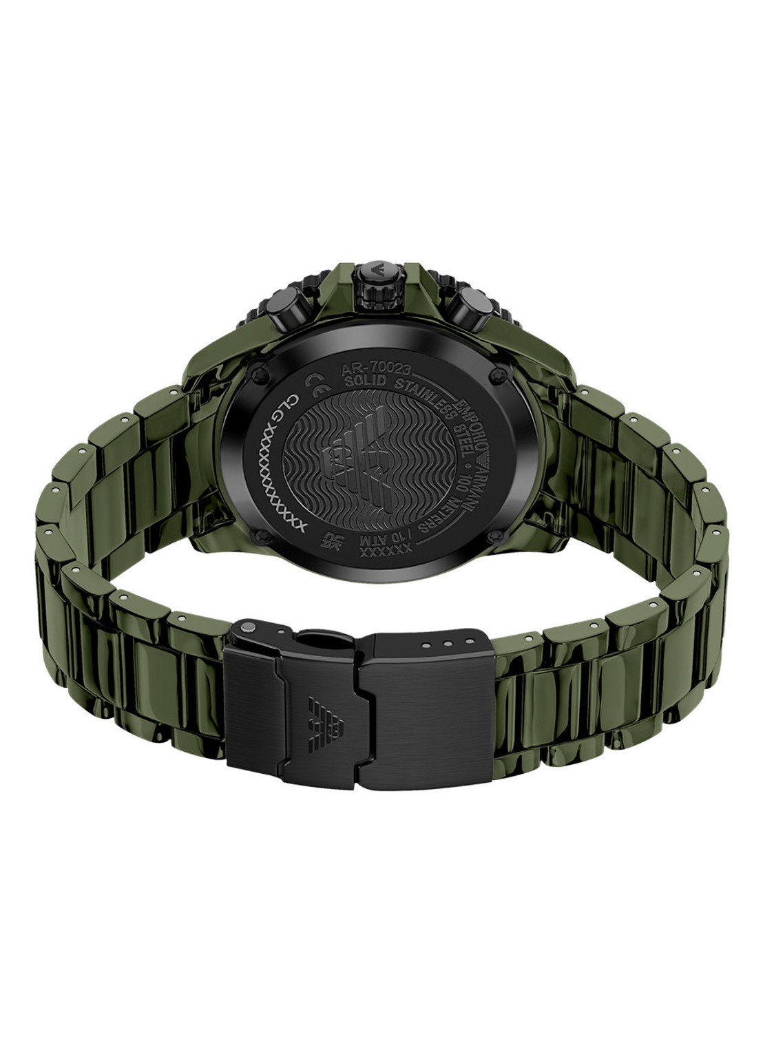 Armani Horloge AR70023 - detail 4 groen