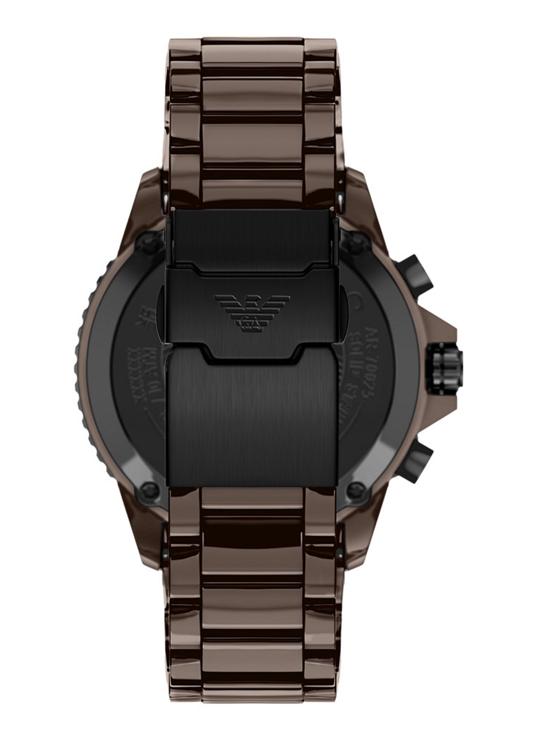 Armani Horloge AR70025 - detail bruin