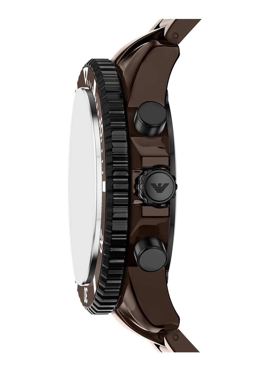 Armani Horloge AR70025 - detail 2 bruin