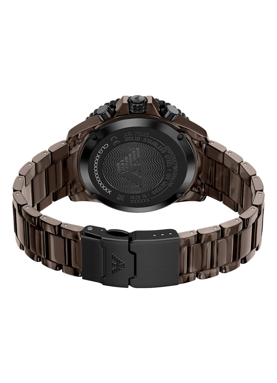 Armani Horloge AR70025 - detail 3 bruin