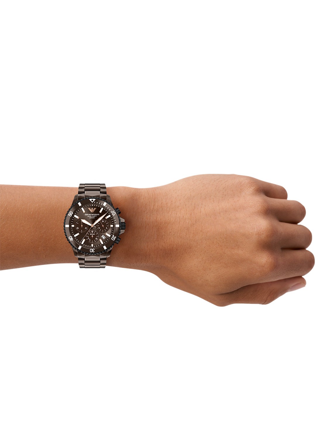 Armani Horloge AR70025 - detail 5 bruin